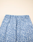 Boho Floral High Waist Side Split Maxi Skirt
