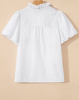 Hallie Short Bubble Sleeve Shirt