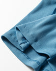 Ribbed Cap Sleeve Crewneck Shirt