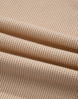 Evelynn Waffle Knit Collared PLUS Top