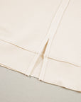 Waffle Knit Bishop Sleeve Side Split Top