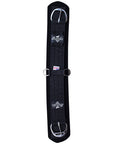 36 Inch Black Professional Choice Smx Western Horse Cinch Ss Roller Buckle