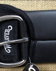 30 Inch Weaver Leather Horse Size Black Neoprene Sleeve Straight Cinch Girth