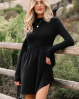 Beajena Long Sleeve Mini Dress