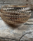 Gold Double Braided Fashion Cuff XI141