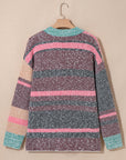 Elsa Slit Open Front Cardigan