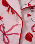 Laurel Pcs Pajama Set Long Sleeve Top