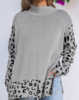 Isabella Side Slit Oversized Sweater