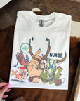 Western Nurse TEE, CREWNECK or QUARTER ZIP