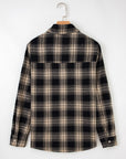 Meredith Double Flap Brushed Shacket