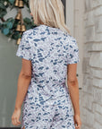 Reyna Polo Collar Lounge Set