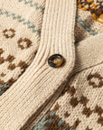 Hana Pattern Knitted Cardigan Sweater