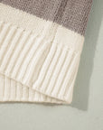 Livia Colorblock Loose Pullover Sweater