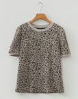 Zoya Print Short Sleeve Top