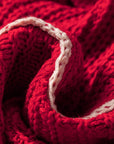 Olivia Knit Drawstring Hooded Sweater
