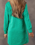 Amayah Zipper Shift Mini Dress