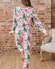 Georgia Pattern Pullover Drawstring Pants