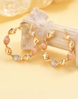Julieta Plated alloy Hoop Earrings