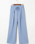 Sawyer Waistband Pleated Loose Pants