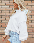 Lilah Fleece Drop Shoulder Hoodie