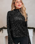 Mira Back Bell Sleeve Top