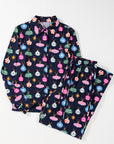 Mazie Christmas Lights Print Shirt