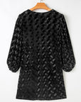 Ximena Sleeve Velvet Mini Dress