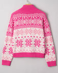 Mila Quarter Zip Collard Sweater