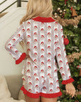 Gillian Stripes Ruffle Pj Set