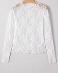Brittany Mock Slim Fit Long Sleeve Top