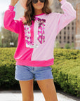 Doraria Cowgirl Boots Graphic Sweatshirt
