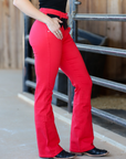 JOLENE BOOTCUT - RODEO RED WITH BLACK YOKE
