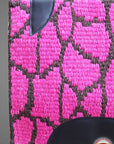 Hilason Horse Western Saddle Blanket New Zealand Wool Pink