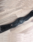 30" Horze Smooth Dressage Contoured Leather Horse Saddle Cinch Girth Black