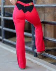 JOLENE BOOTCUT - RODEO RED WITH BLACK YOKE