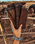 The Hazy Wesson (Brown Leather) Wallet a Haute Southern Hyde by Beth Marie Exclusive