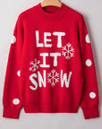 Tiffany Christmas Holiday Loose Sweater