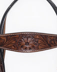 HILASON Western Horse Headstall Breast Collar Set Tack Genuine American Leather