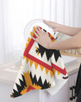 Southwestern Aztec Set of 2 Kitchen Dish Towels Made in America