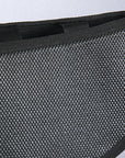 Hilason Memory Foam Saddle Pad Black – Breathable Quilted Non-Slip Horse Saddle