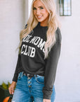 COOL MOMS CLUB Drop Shoulder Sweatshirt