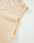 Giselle applique Cap Sleeve Sweater