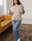 Rayna Embroidered Zip Up Jacket