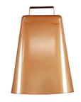 HILASON 5 Inch Western Rodeo Bull Riding Copper Plated Steel Bull Bell Durable Livestock Bull-Bell for Ranch Cattle