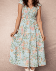 Alejandra Tiered Floral Maxi Dress