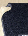 Medium Classic Equine Horse Tack We Shaped Western Swayback Cushion Black