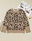 Halle Lacy Trim Cuffed PLUS Sweater