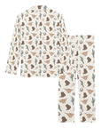 Howdy Highland Cow Christmas Women's Western Pajama Set