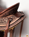 Western Horse Wade Saddle American Leather Ranch Roping Dark Brown
