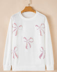 Saratris Drop Shoulder Oversized Sweatshirt